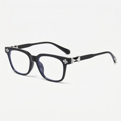 2026 New BEAU FIVE Retro Anti-Blue Light Square Frame Computer Protective Glasses Trendy Versatile High-Quality F114